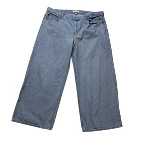 Abercrombie & Fitch Jeans Womens 33 Short Light Wash Ultra Loose Curve Love
